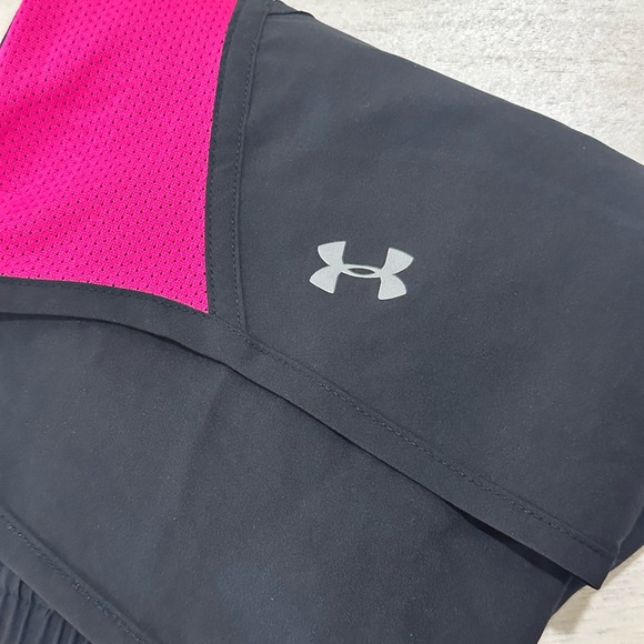 Under Armour Women's Athletic Shorts in Black and Pink - Picture 10 of 11